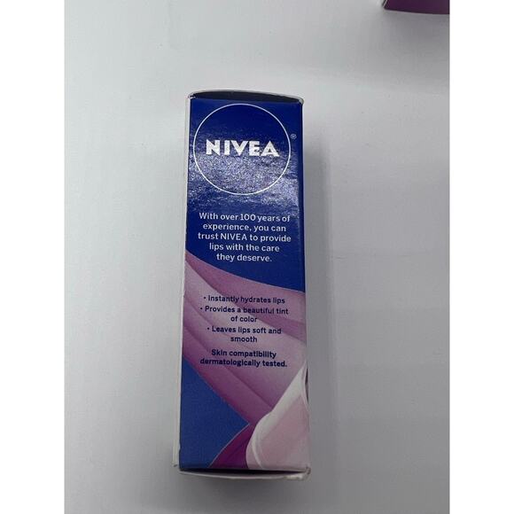 Lot of 5 - Nivea A Kiss Care & Color sheer berry tinted lip balm - Picture 5 of 6